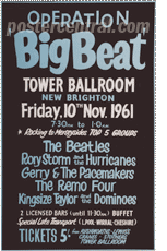 Beatles big beat poster